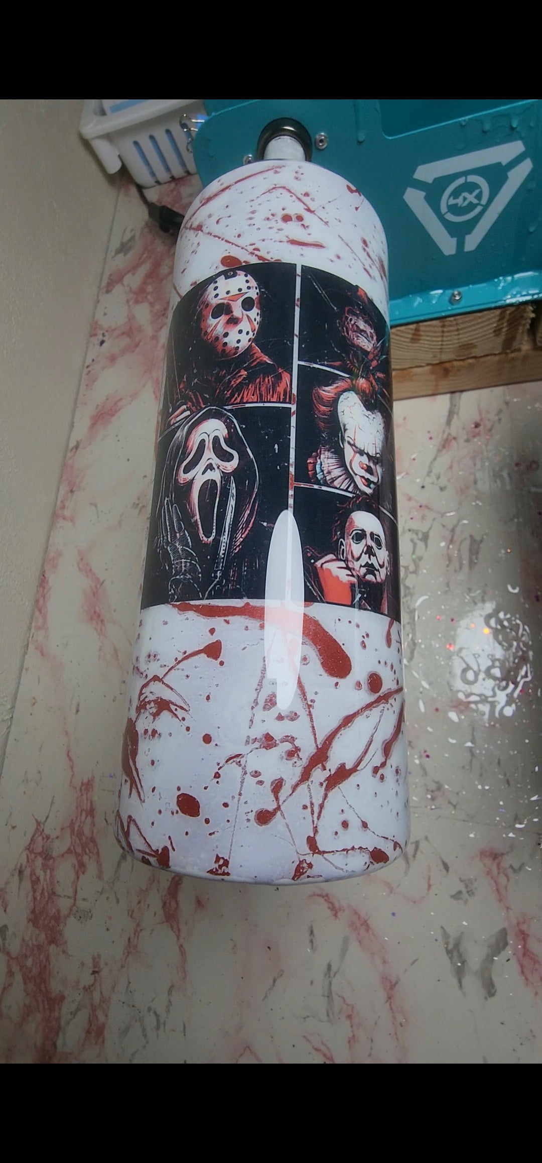 Horror Blood Splatter