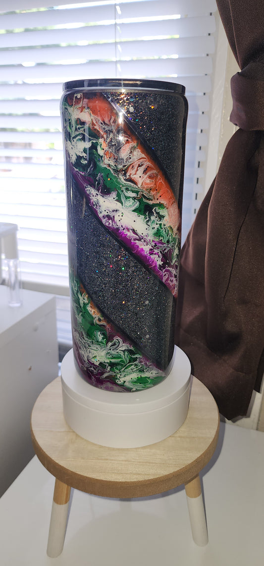 Purple, Green, and Orange Krista Twista
