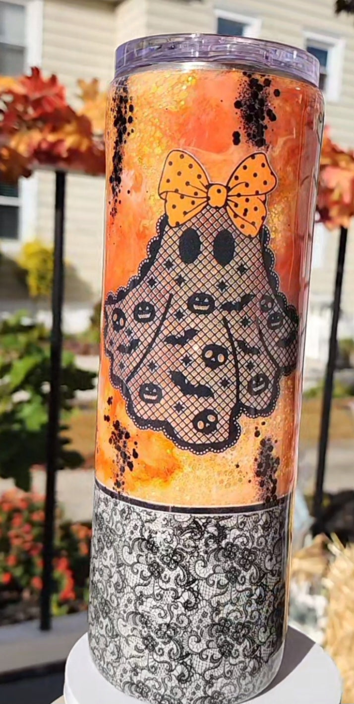 Lace Halloween Ghost