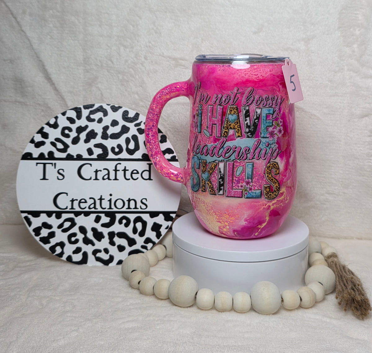 5. Pink Glow Mug