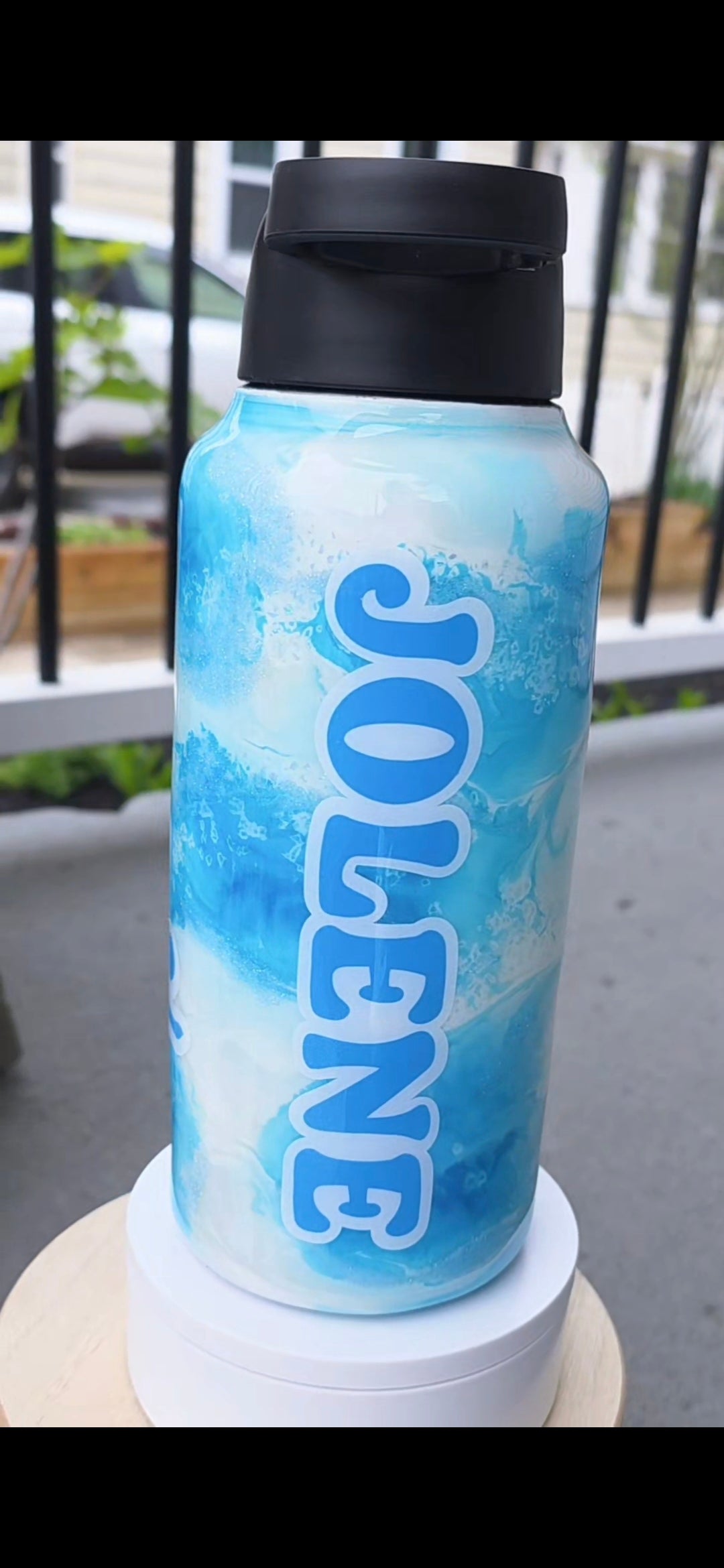 Custom Goalie tumbler