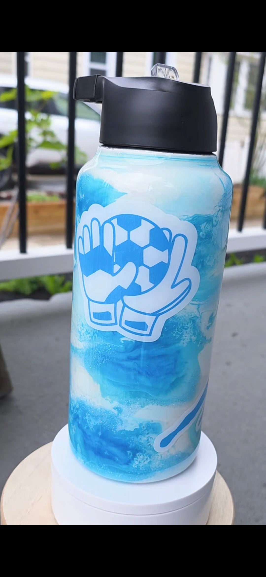 Custom Goalie tumbler